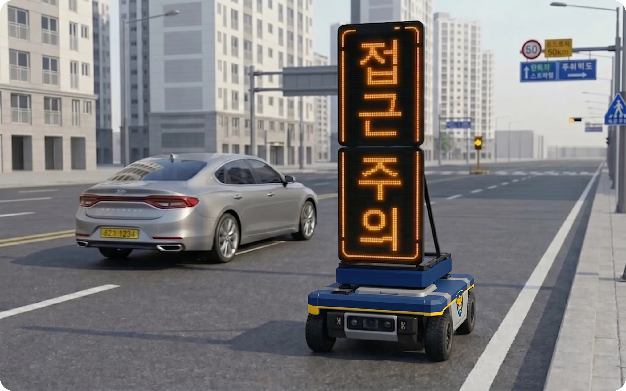 센서 기반 주변 차량 인식 경고